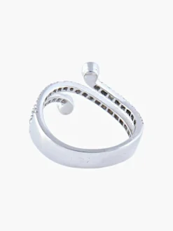 Bague Or Blanc Diamants