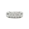 Bague or blanc diamants