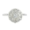 Bague Or blanc Diamants