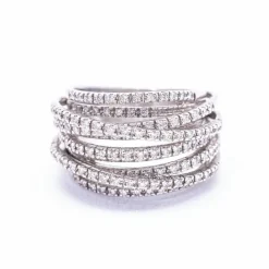 Bague Or blanc Diamants