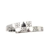 Bague or blanc diamants