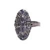 Bague or blanc Diamants