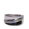 Bague Or blanc Diamants