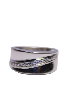 Bague Or blanc Diamants