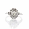 Bague Or blanc Diamants