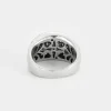 Bague or blanc Diamants