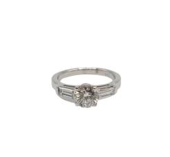Bague Or blanc Diamants