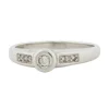 Bague Or blanc Diamants
