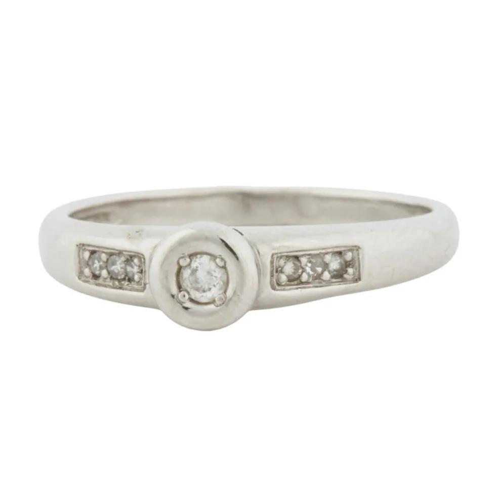 Bague Or blanc Diamants
