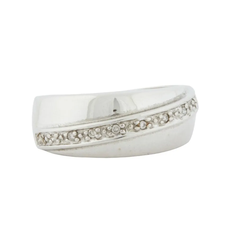Bague Or blanc Diamants