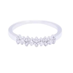 Bague Or blanc Diamants