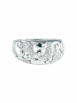 Bague Or Blanc Diamants