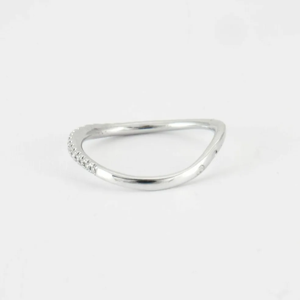 Bague Or blanc Diamants