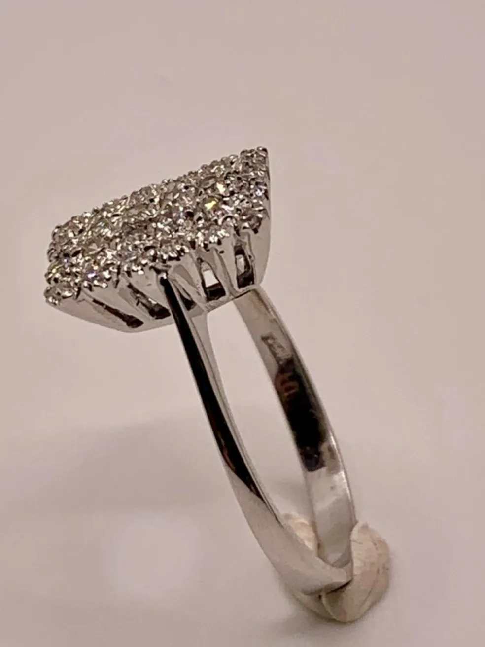 Bague Or blanc Diamants