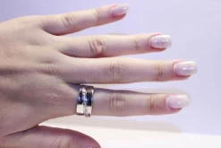 Bague Or blanc Diamants