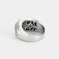 Bague or blanc Diamants