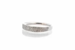 Bague Or blanc Diamants