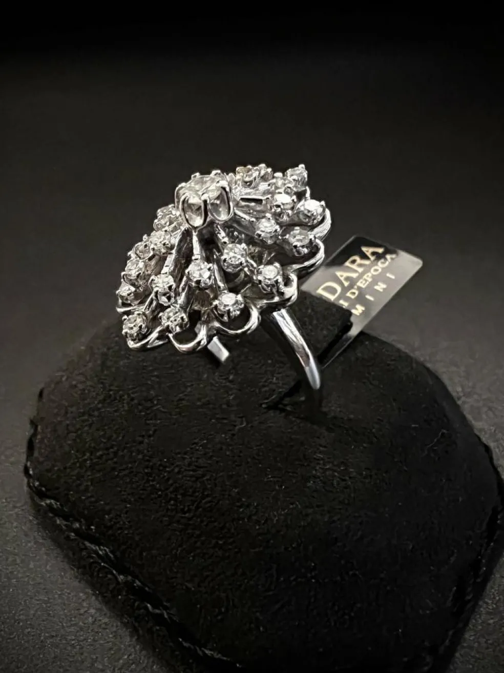 Bague Or blanc Diamants