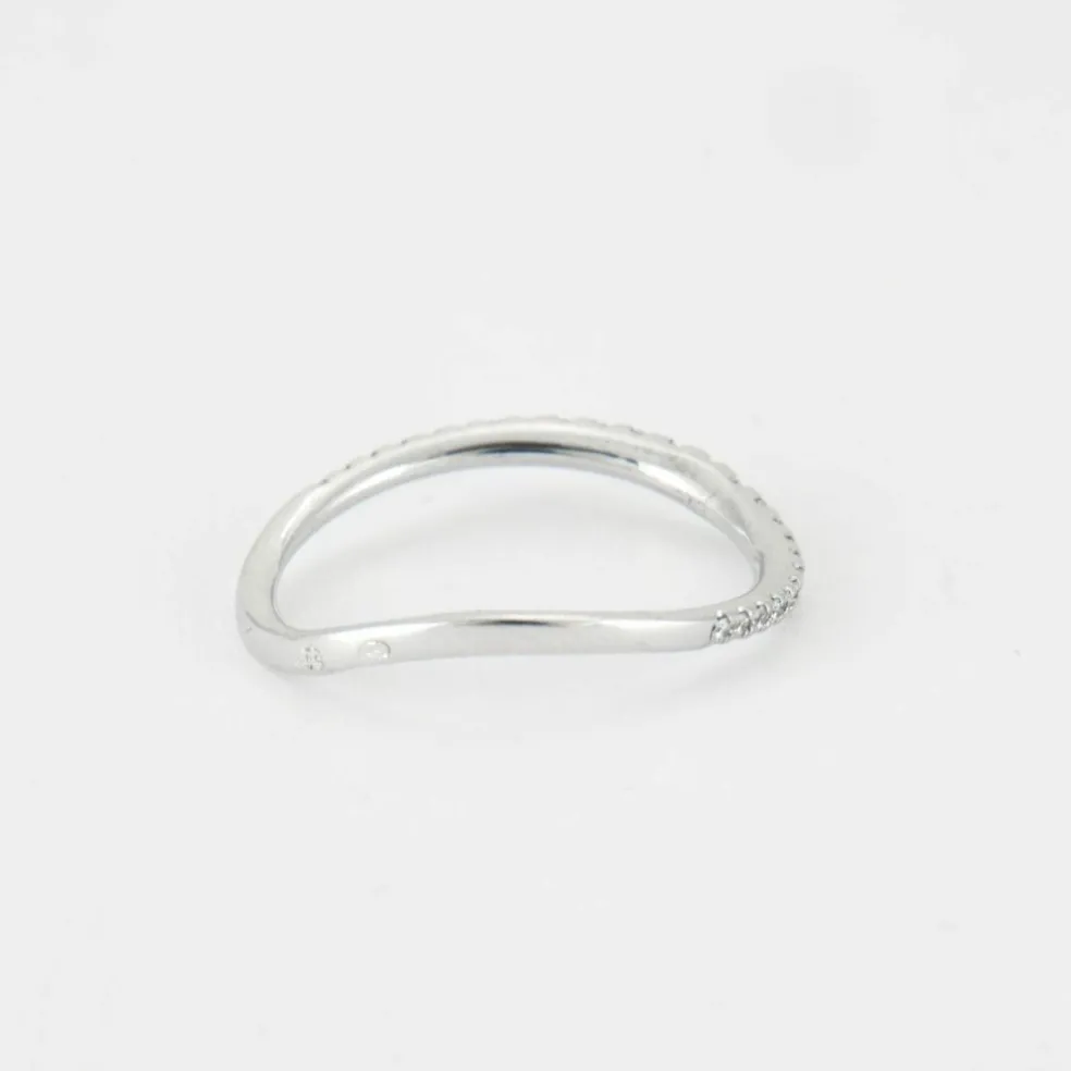 Bague Or blanc Diamants