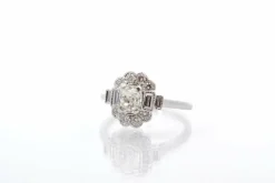 Bague Or blanc Diamants