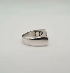 Bague or blanc diamants