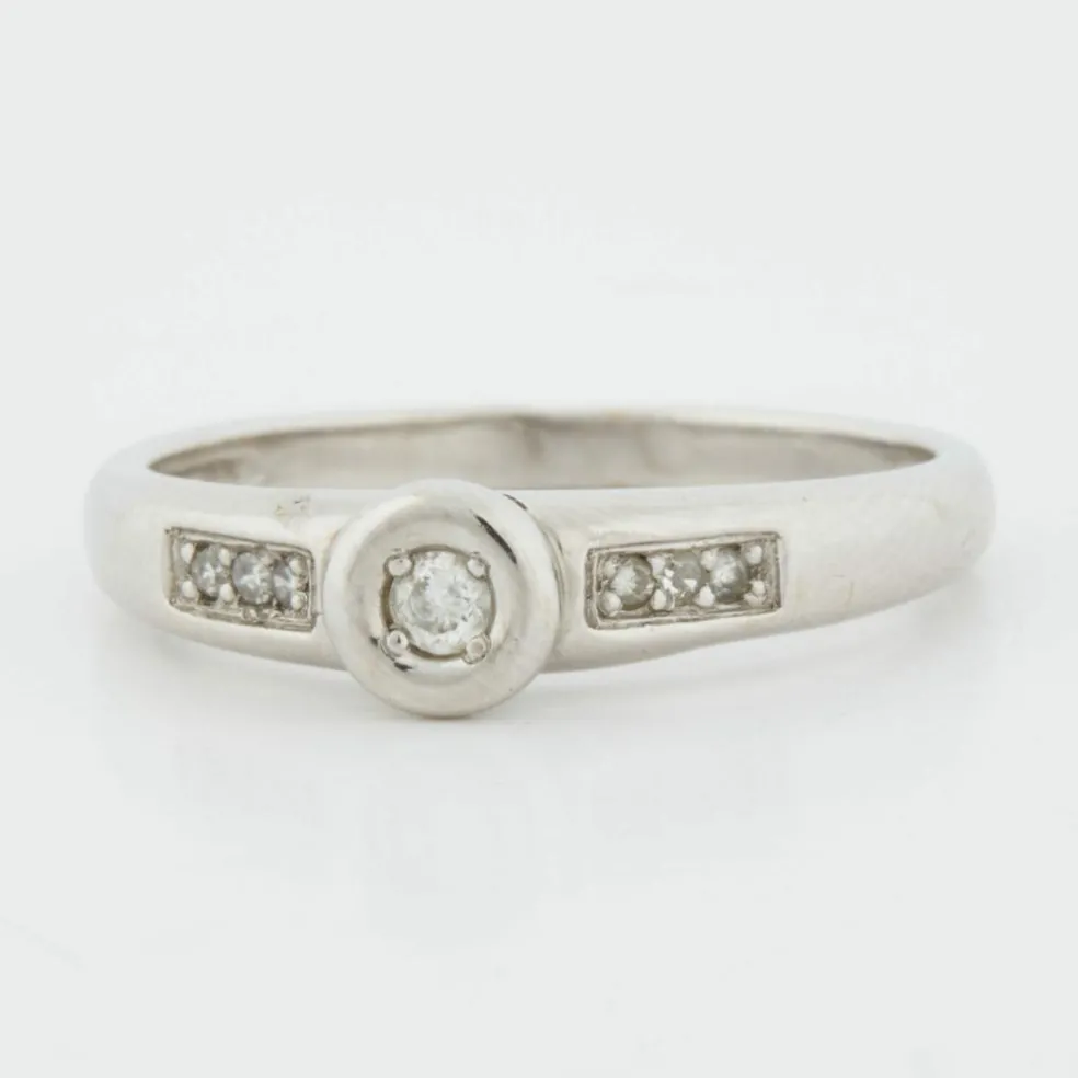 Bague Or blanc Diamants