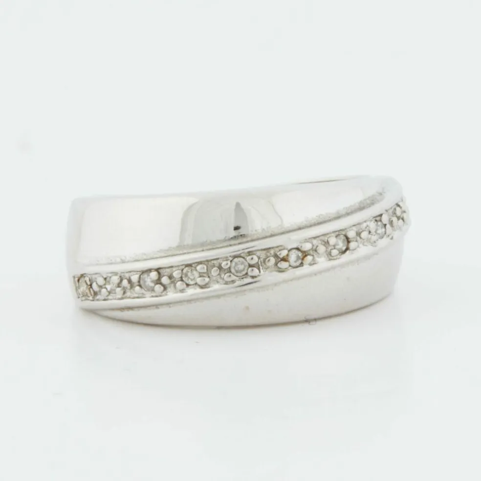 Bague Or blanc Diamants