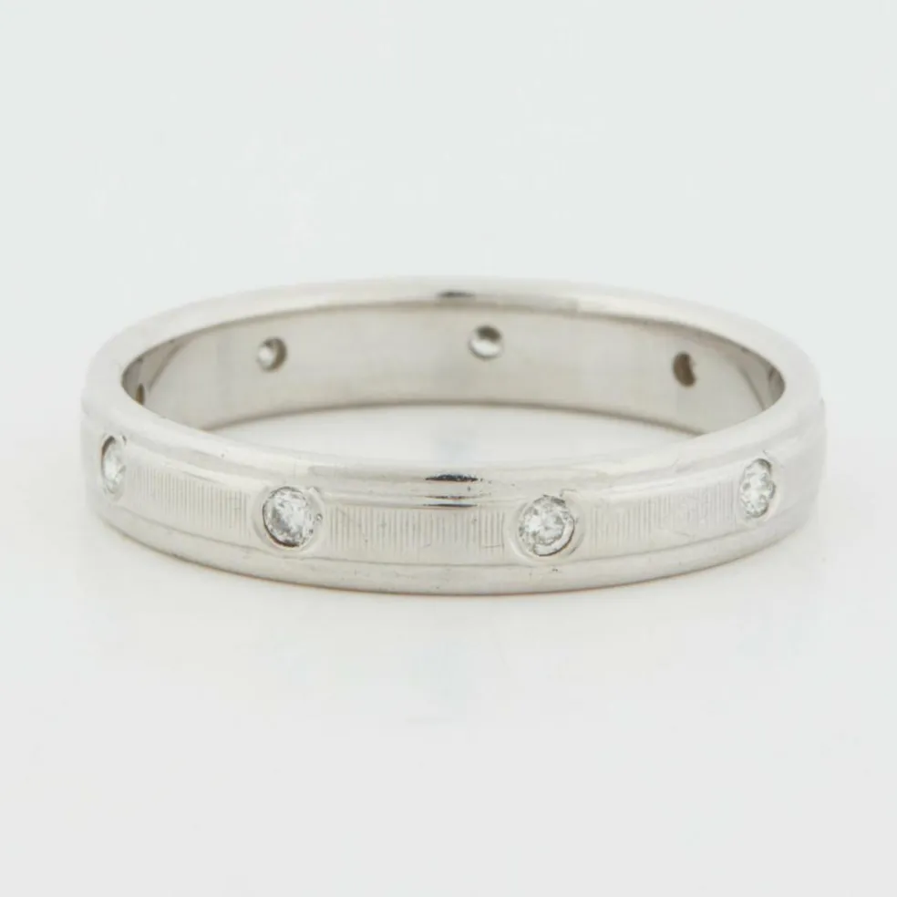 Bague Or blanc Diamants
