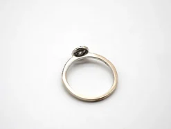 Bague or blanc diamants
