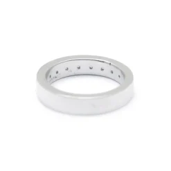 Bague or blanc diamants