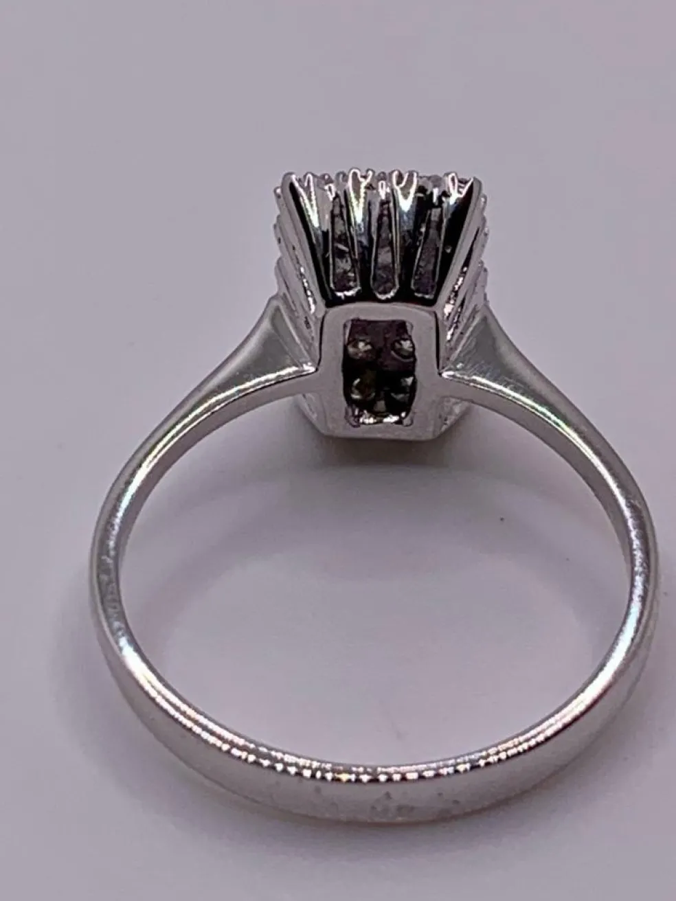 Bague Or blanc Diamants