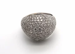 Bague Or Blanc Diamants