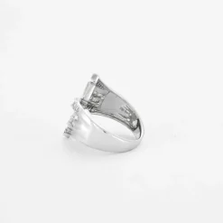 Bague Or Blanc Diamants