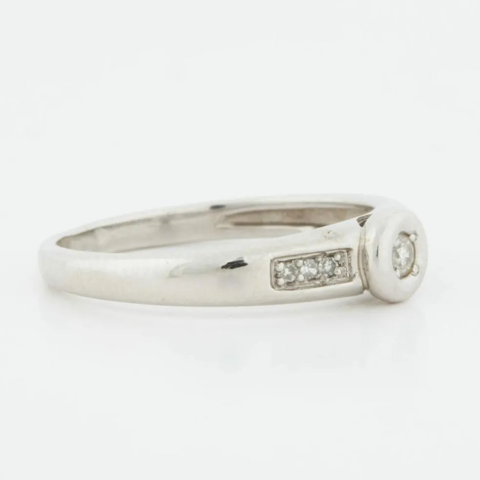 Bague Or blanc Diamants