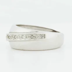 Bague Or blanc Diamants