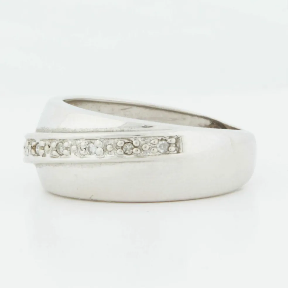 Bague Or blanc Diamants