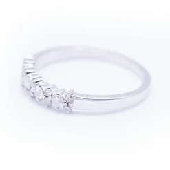 Bague Or blanc Diamants