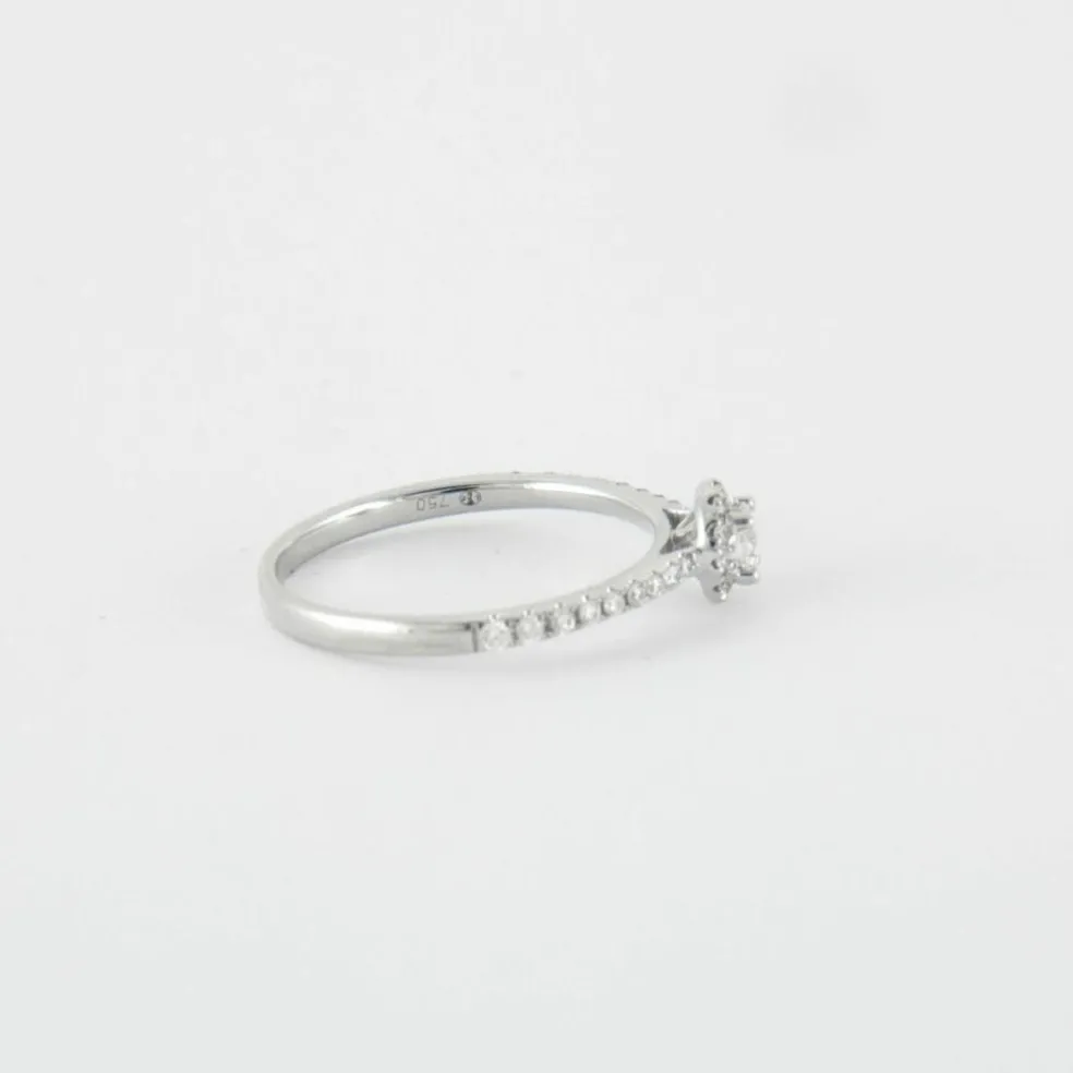 Bague Or blanc Diamants