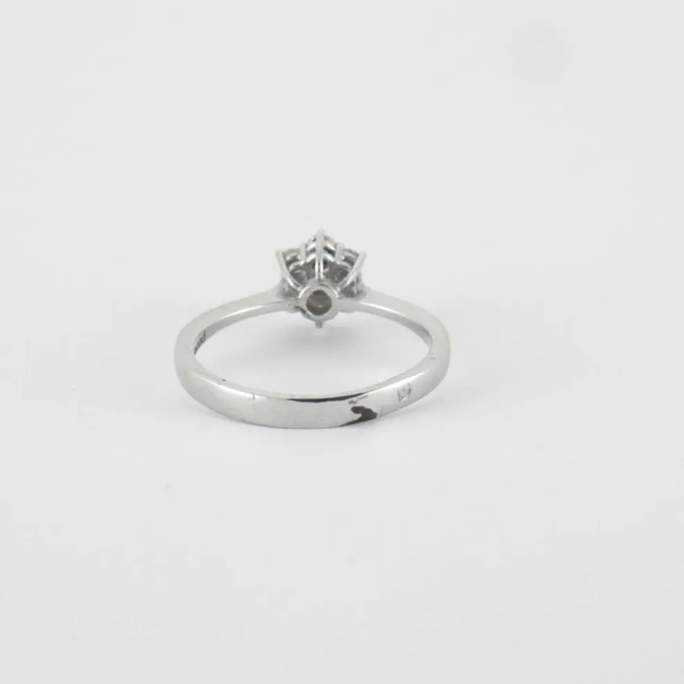 Bague Or blanc Diamants
