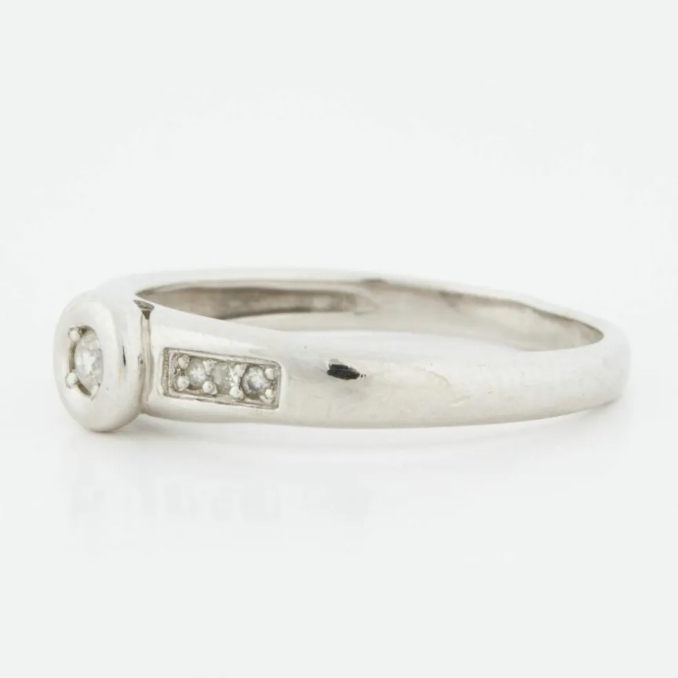Bague Or blanc Diamants