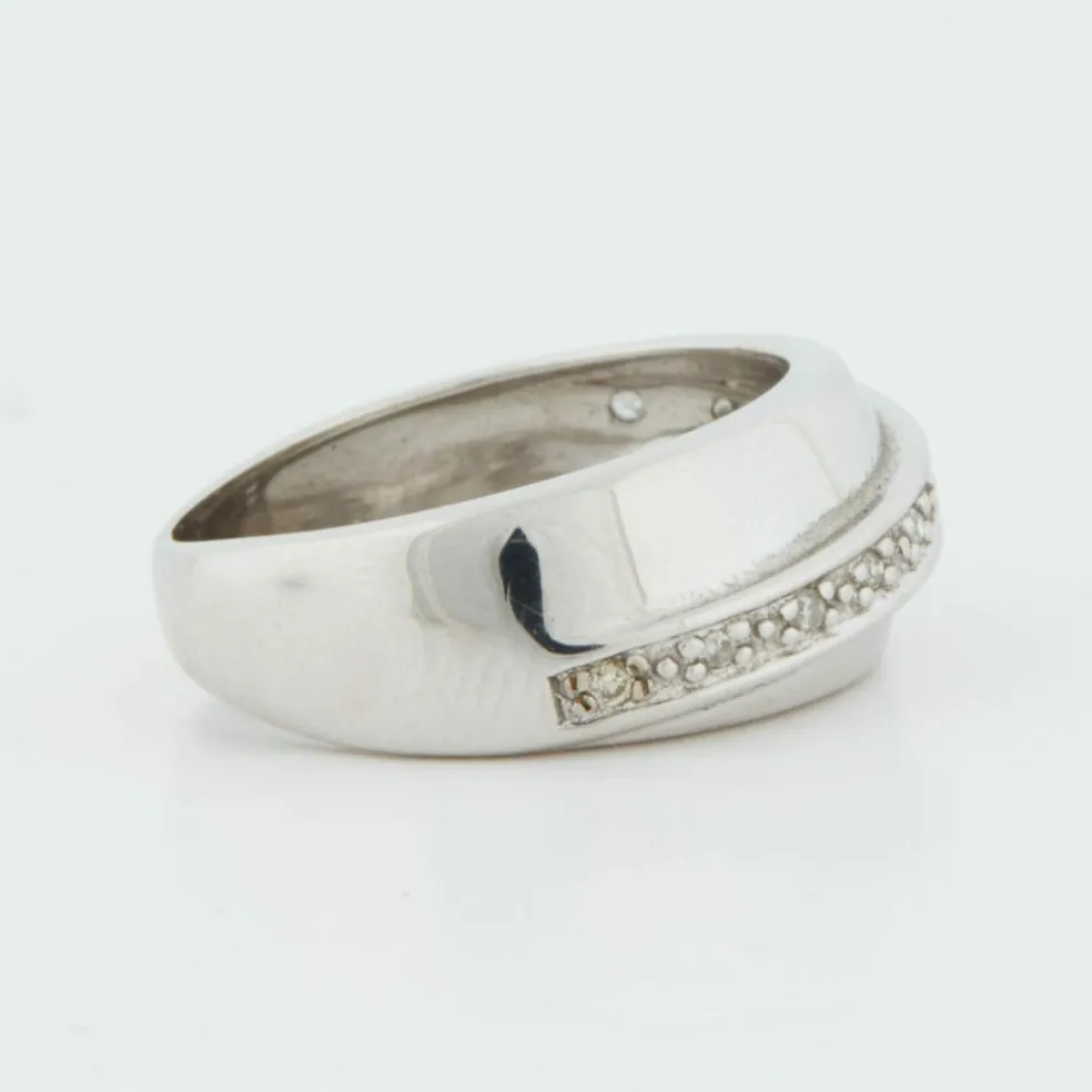 Bague Or blanc Diamants