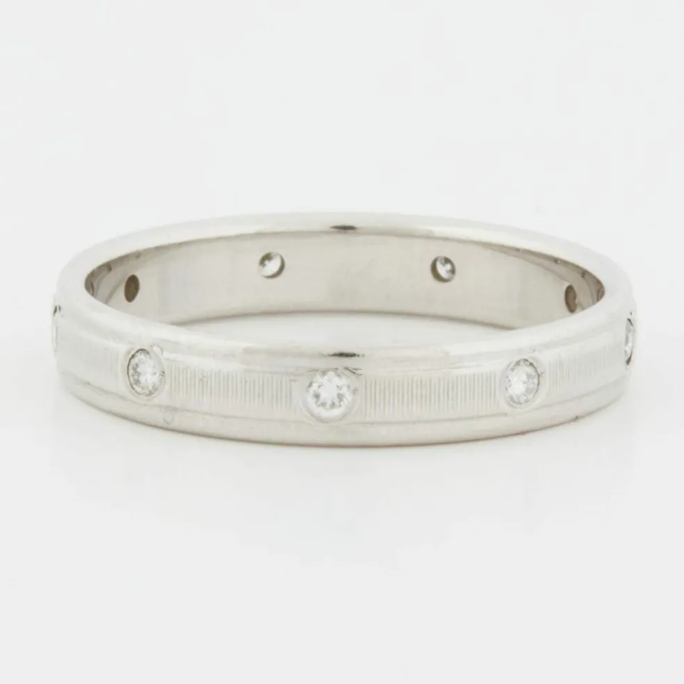 Bague Or blanc Diamants