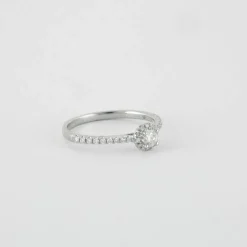 Bague Or blanc Diamants