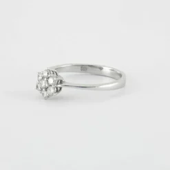 Bague Or blanc Diamants