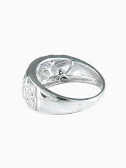 Bague Or Blanc Diamants