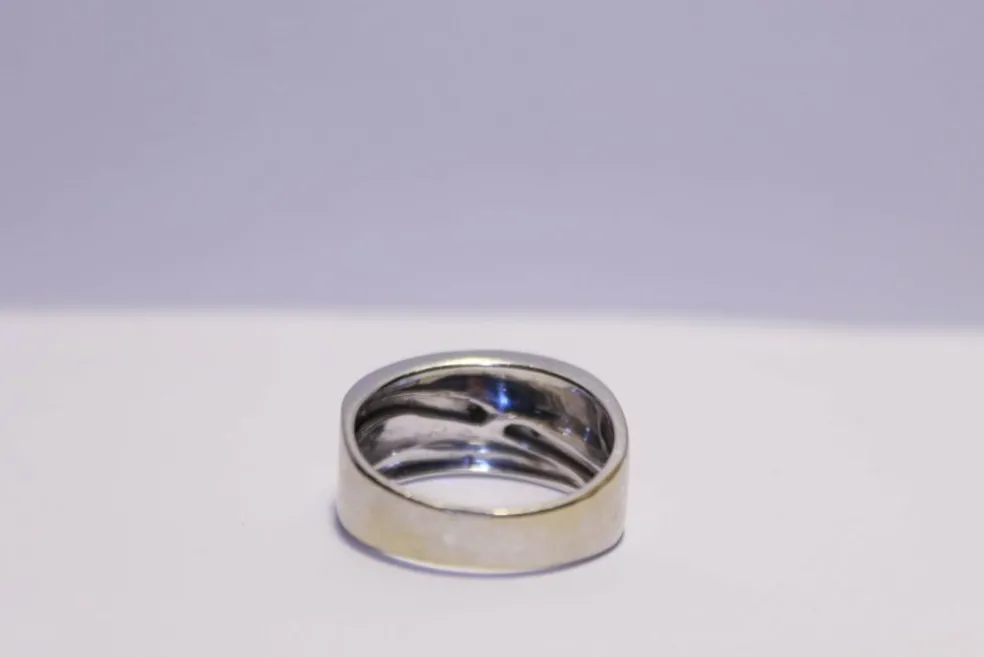 Bague Or blanc Diamants