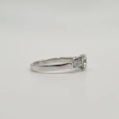 Bague Or blanc Diamants