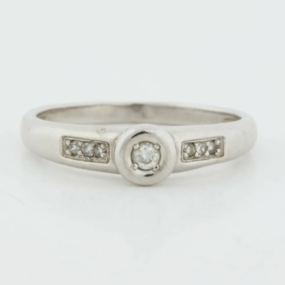 Bague Or blanc Diamants