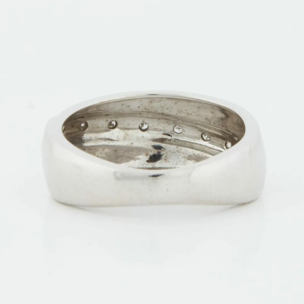 Bague Or blanc Diamants