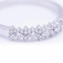 Bague Or blanc Diamants